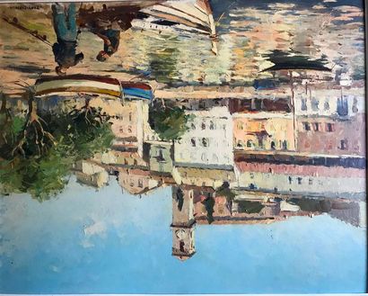 Tony CARDELLA (1898-1976)
SAINT TROPEZ.
Huile...
