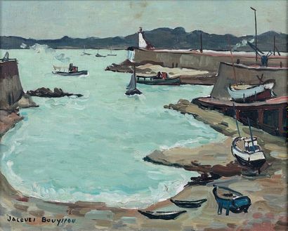 Jacques BOUYSSOU (1926-1997)
SAINT MALO,...