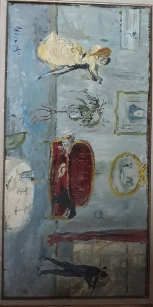 Gabriel DAUCHOT (1927-2005)
COUPLE DANSANT...