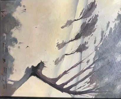 Jaro HILBERT (1897-?)
COUP DE VENT,1956.
Huile...