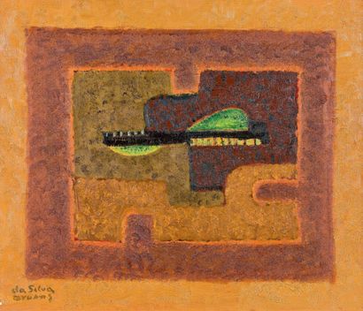 Ivan DA SILVA BRUHNS (1881-1980)
COMPOSITION.
Huile...