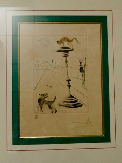 Salvador DALI (1904-1989)
DEUX PERSONNAGES...