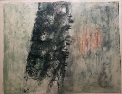 Bernard GANTNER (1928-2018)
PAYSAGE HIVERNAL.
Lithographie...