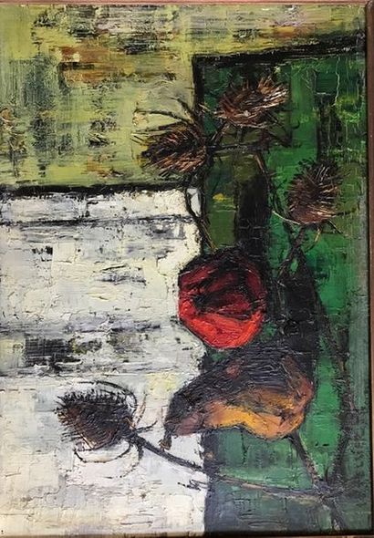Pierre LETELLIER (1928-2000)
NATURE MORTE...