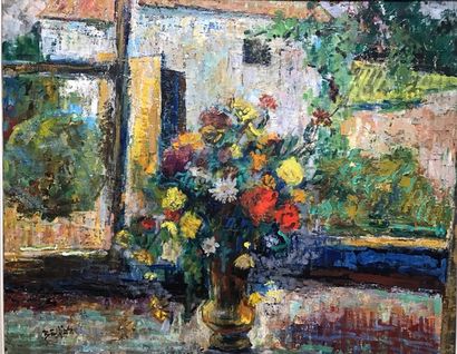 Richard BELLIAS (1921-1974)
VASE DE FLEURS...