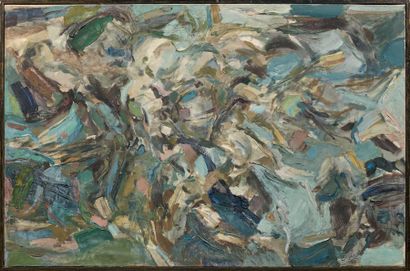 Shafic ABBOuD (1926-2004)
BLEUS ROMPUS.
Huile...