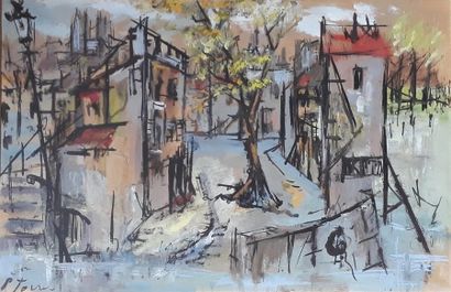 Emilio TORRES (XXème siècle)
ARBRE EN FLEUR...
