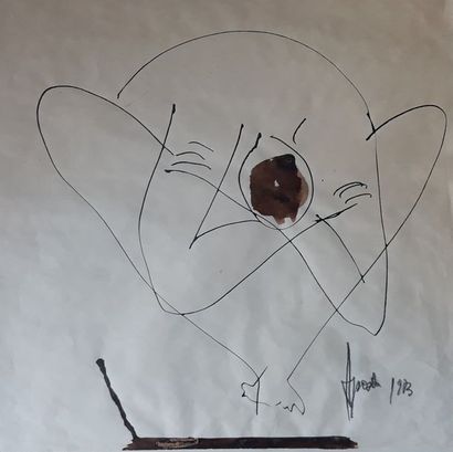 George APOSTU (1934-1986)
PERSONNAGE RECROQUEVILLE,...