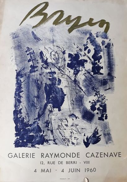 Camille BRYEN (1907-1977)
COMPOSITION.
Lithographie...