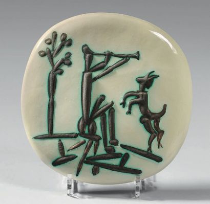 Pablo PICASSO (1881-1973) - MADOURA
JOUEUR...