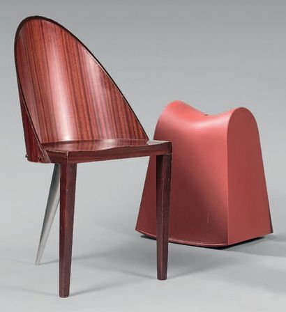 PHILIPPE STARCK (né en 1949)
Tabouret basculant...