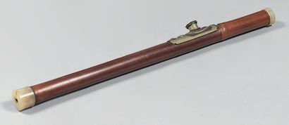 CHINE - Vers 1900
Pipe à opium en bambou,...