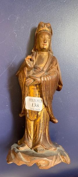 CHINE - XVIIIème-XIXème siècle
Statuette...