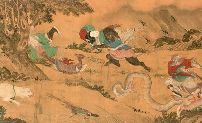 CHINE - Epoque MING (1368 - 1644)
Fragment...