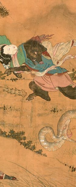CHINE - Epoque MING (1368 - 1644)
Fragment...