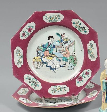 CHINE, Compagnie des Indes - XVIIIème siècle
Paire...
