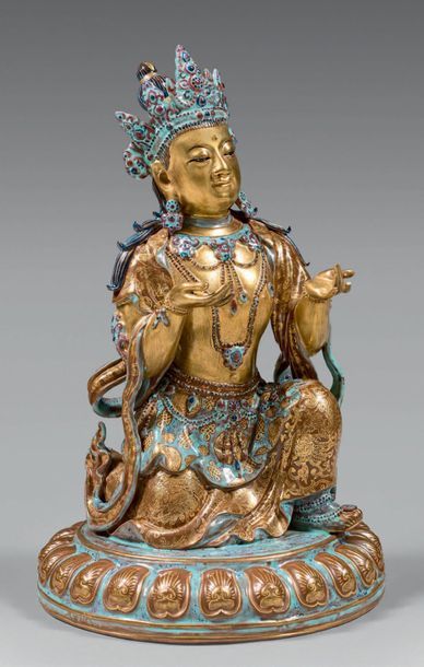 CHINE - Epoque QING (1644 - 1911)
Statuette...