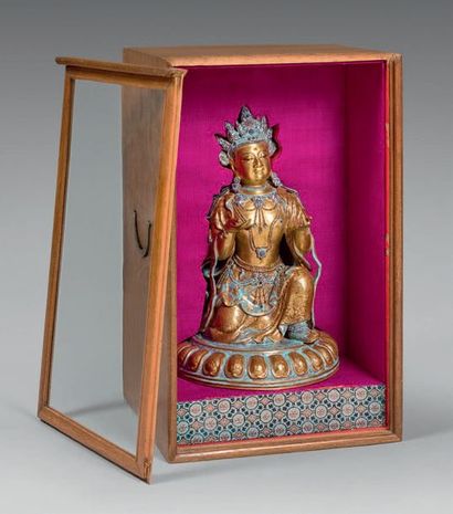 CHINE - Epoque QING (1644 - 1911)
Statuette...