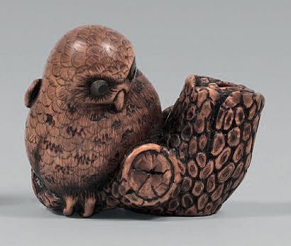 JAPON - Époque EDO (1603-1868)
Netsuke en...
