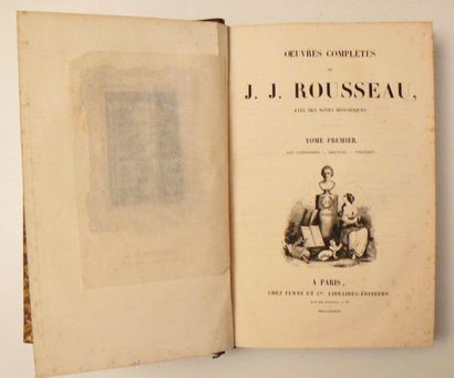 LOT. 8 volumes in-4 illustrés XIXe s.: -...