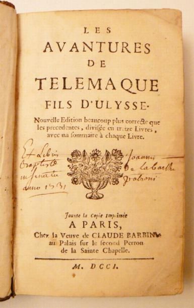 LOT. Lot de 5 volumes: - [PUGET DE LA SERRE...