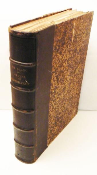 LOT. Lot de 3 grands volumes in-folio: -...