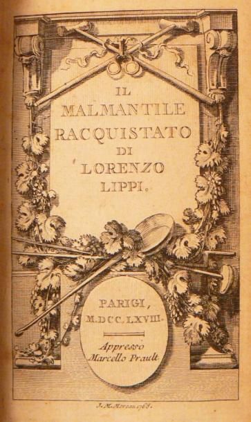 LIPPI (Lorenzo)
Il Malmantile racquistato....