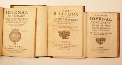 Mazarinades. Les Raisons ou les motifs véritables...