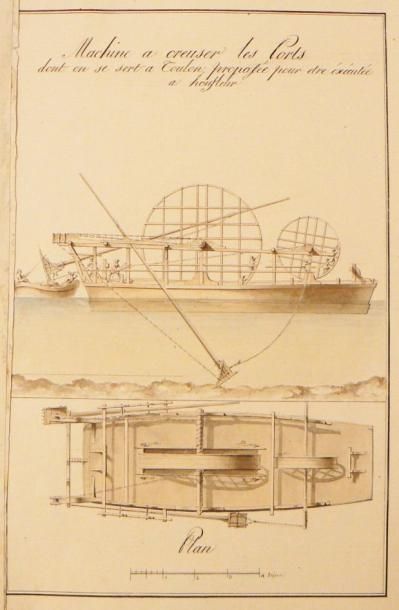 Honfleur - Manuscrit XVIIIe siècle. Mémoire...