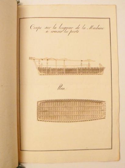 Honfleur - Manuscrit XVIIIe siècle. Mémoire...