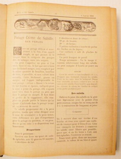 Gastronomie - POT au FEU (LE). 14e année...