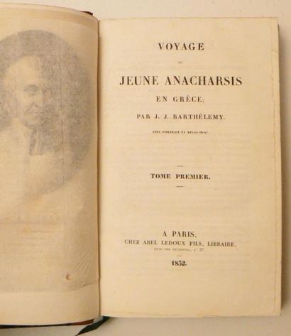 Grèce - BARTHELEMY (Abbé Jean-Jacques). Voyage...