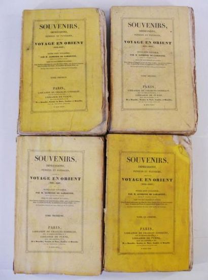 LAMARTINE (Alphonse, comte de)
Souvenirs,...
