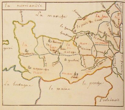 Manuscrit - [NICOLLE de LA CROIX (Abbé)]....