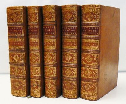 Moyen-Orient - MONCONYS (Balthasar de). Voyages...