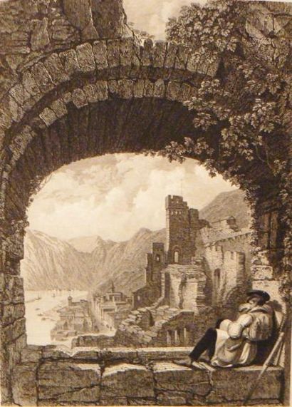 [NISARD (Désiré)]. Promenades d'un artiste....