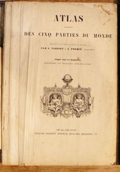 TARDIEU (Ambroise)
Atlas élémentaire de géographie...