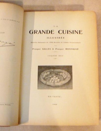 Gastronomie - MONTAGNÉ (Prosper) et SALLES...