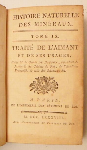 BUFFON (Georges Louis Leclerc, comte de)
Traité...