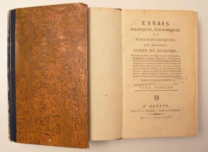 Cheminées - RUMFORD (Benjamin Thompson, Comte...