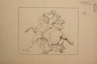 [CRIGNON de MONTIGNY (Gaston)]
Album de dessins...