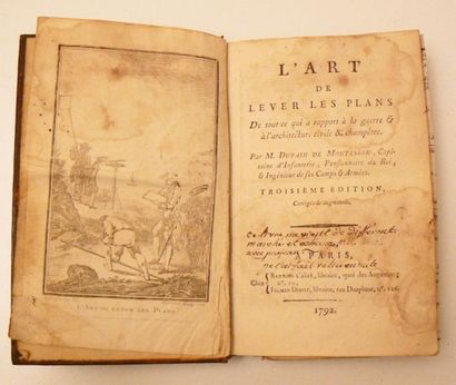 DUPAIN DE MONTESSON. L'art de lever les plans....