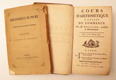ETEVENARD. Cours d'arithmétique à l'usage...