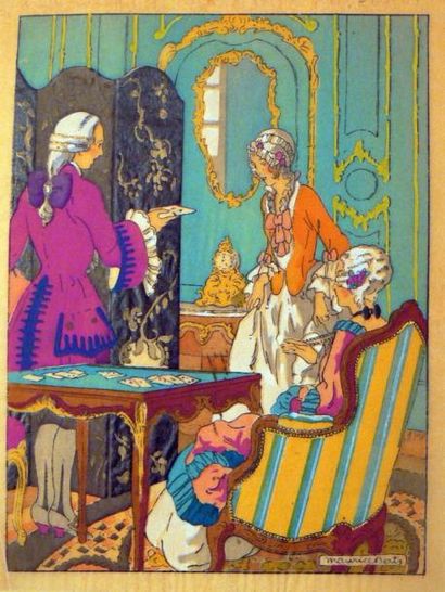 BERTY (Maurice) & PRÉVOST (Antoine François...