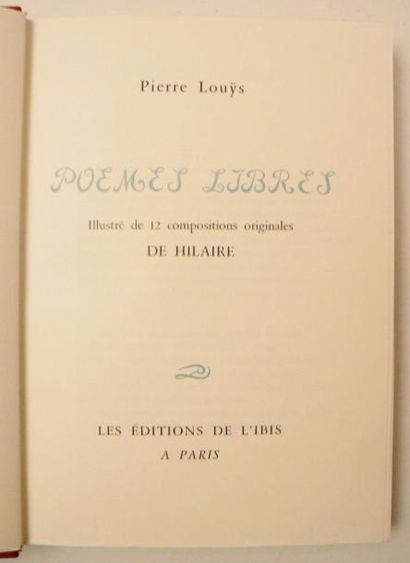 Curiosa - HILAIRE (Camille) & LOUYS (Pierre)....