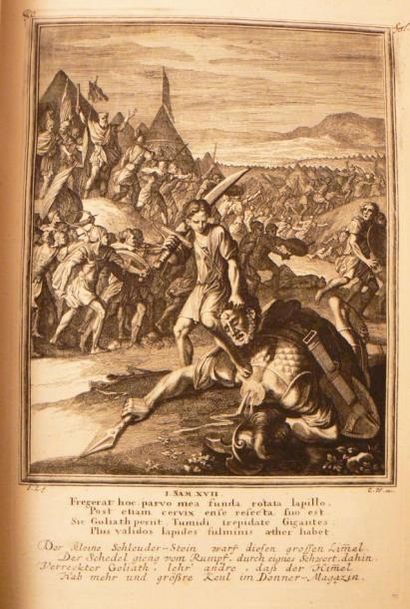 [LUYKEN (Jan & Caspar)]
Biblia Sacra, vulgatae...