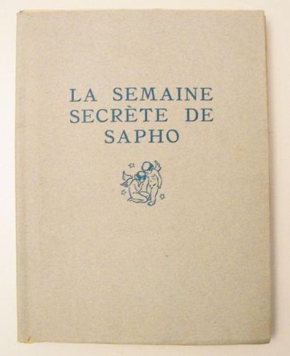 Curiosa. La semaine secrète de Sapho. sl,...