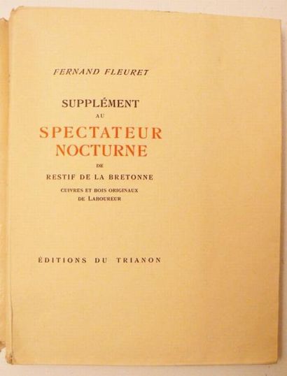 LABOUREUR (Jean Emile) & FLEURET (Fernand)
Supplément...