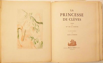 LAURENCIN (Marie) & LA FAYETTE (Marie-Madeleine...