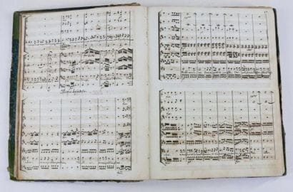 Musique - Manuscrit Antonio SACCHINI. Oedipe...